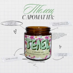 Ароматна свещ за зодия Телец